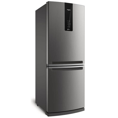 Refrigerador Bottom Mount Xpert Inverter Acero Inoxidable Antifingerprint Whirlpool