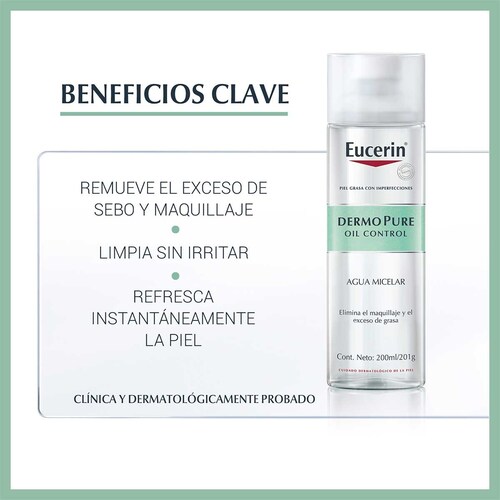 Eucerin Dermopure Loción Micelar 200Ml