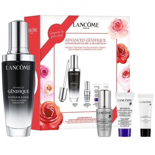 Set de Regalo Lancome Advanced Genifique Serum 50Ml + 3 Prodc