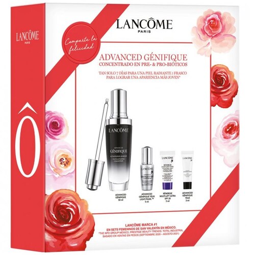 Set de Regalo Lancome Advanced Genifique Serum 50Ml + 3 Prodc