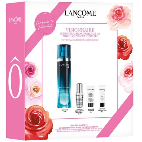 Set de Regalo Lancome Visionnaire Serum 50Ml+3 Productos