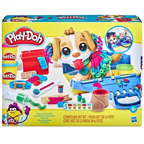 Play Doh Cachorro Care´n Carry Vet
