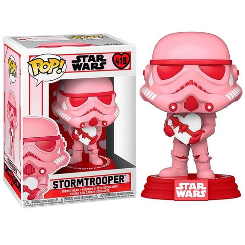 Funko Pop Star Wars Valentines Stormtrooper With Heart
