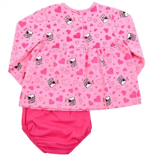 Vestido Snoopy Modelo 1531-2 para Bebé