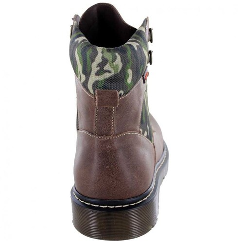 Bota  Camuflaje 18-23 Café Audaz para Niño