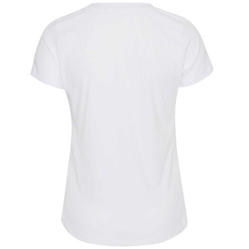 Blusa Lisa Manga Corta  Bolsa al Frente Apostrophe para Mujer Petite