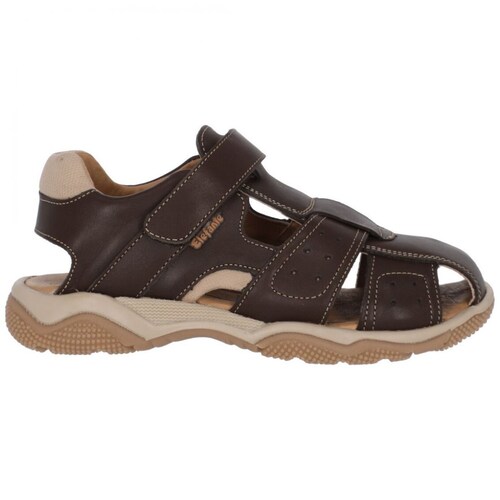 Huarache Cerrado 14-17 Marrón Elefante para Niño