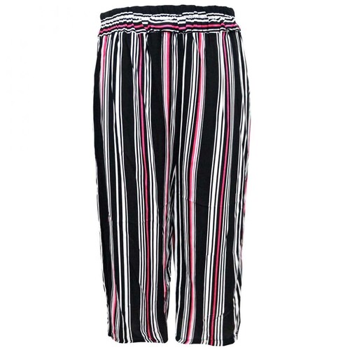 Pantalón a Rayas Corte Amplio Cafeina