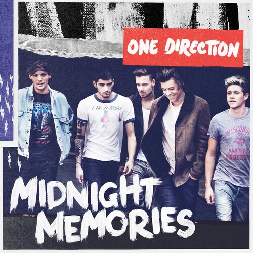 Cd One Direction 2 Mid Night Memories Std