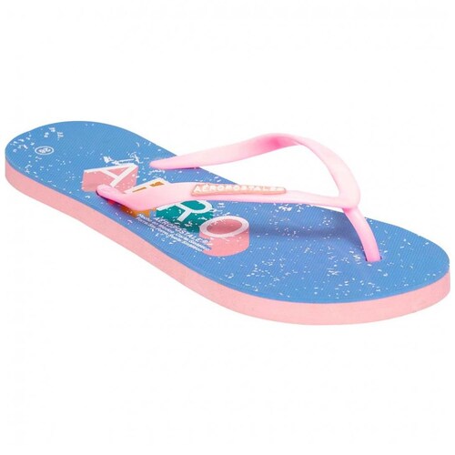 Sandalia Flip Flop Azul Aeropostale