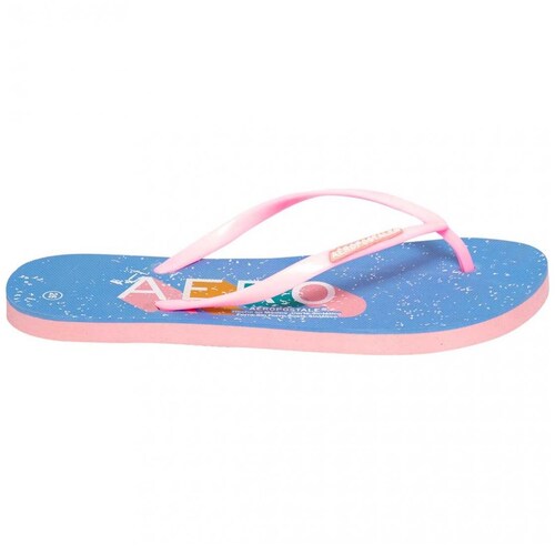 Sandalia Flip Flop Azul Aeropostale