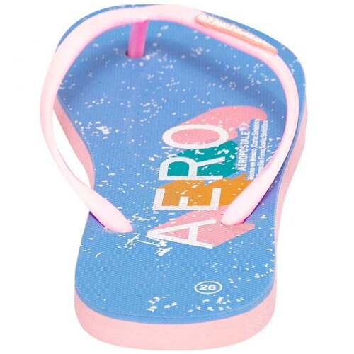 Sandalia Flip Flop Azul Aeropostale