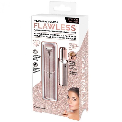 Depiladora Facial Flawless Glitter Edición Limitada