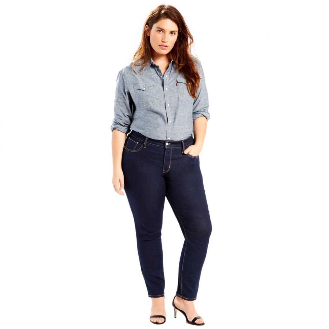 Jeans 311 Shaping Skinny Levi's para Mujer Curvy image number 3