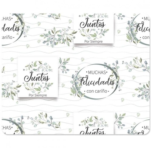 Papel de Regalo Juntos Mod 657 Pacdcolor