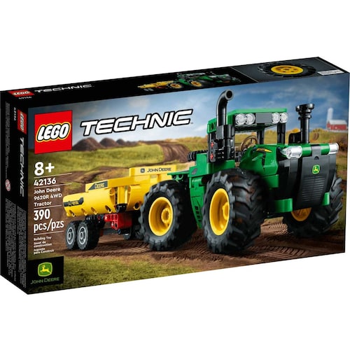 John Deere 9620R 4Wd Tractor Lego Technic