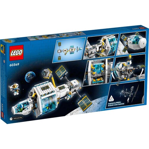 Estación Espacial Lunar Lego City Space Port