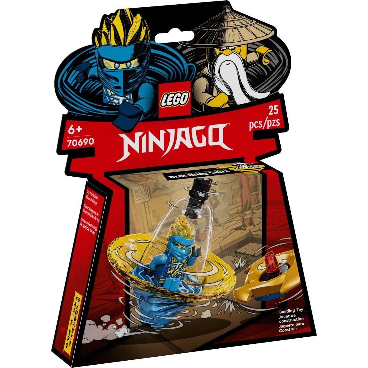 Ninjago gigante de piedra Guerrero Ninja maestros de Spinjitzu Mini Figuras Lego Personalizado 
