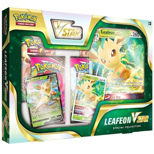 Sobre de Cartas Pokémon Tcg Leafeon Vstar / Glaceon Vstar Special Collection