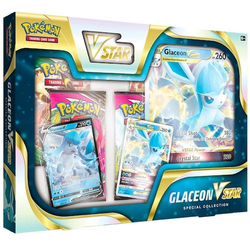 Sobre de Cartas Pokémon Tcg Leafeon Vstar / Glaceon Vstar Special Collection