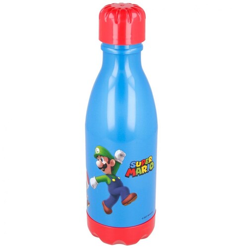 Botella para Agua Azul 560 Ml Mario Bross Nintendo