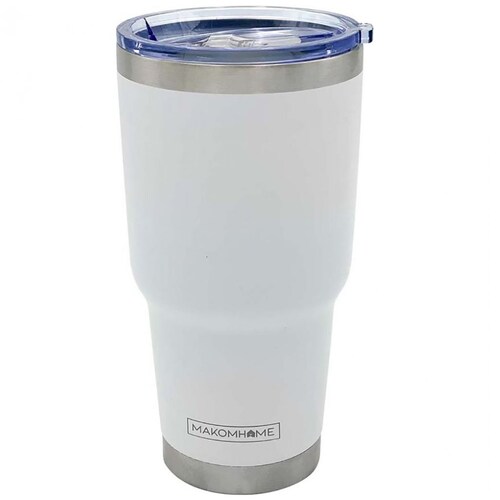 Termo Blanco de Acero Inoxidable 1 Litro Reimart