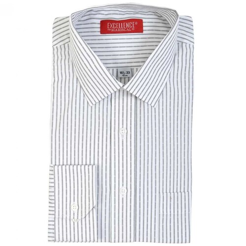 Camisa de Vestir Exc Mariscal Modelo Xv17T0115 para Hombre