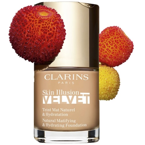 Base de Maquillaje en Suero Skin Ilusión Velvet 108.3N Organza Clarins