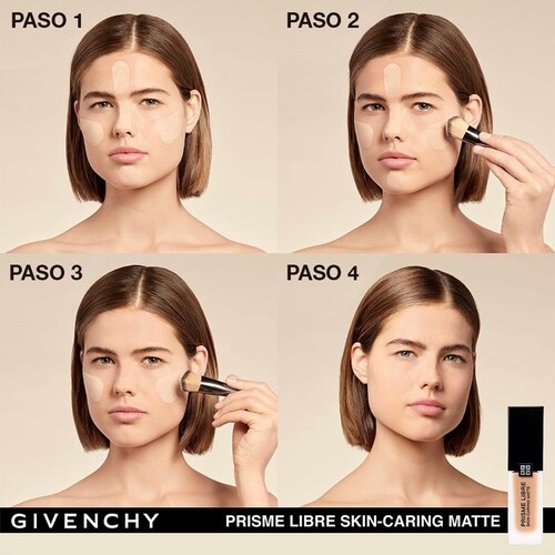 Base de Maquillaje Líquida Matificante Givenchy Prisme 24 Horas de Duración. 4- W307