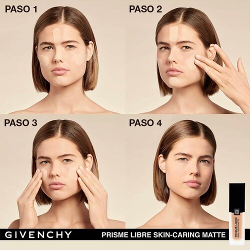 Base de Maquillaje Líquida Matificante Givenchy Prisme 24 Horas de Duración. 4- W307