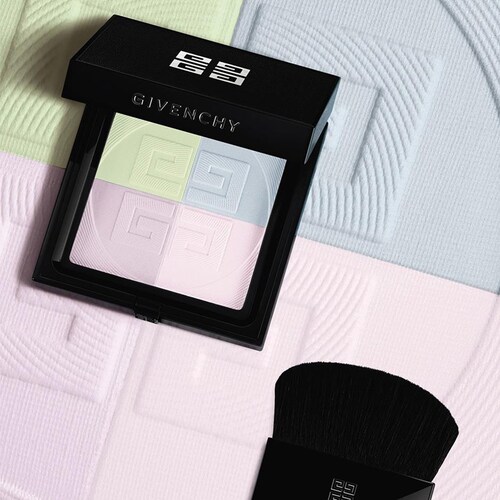 Givenchy Prisme Libre Pressed Powder, Polvo Compacto Traslucido Matificante N01 Mousseline Pastel