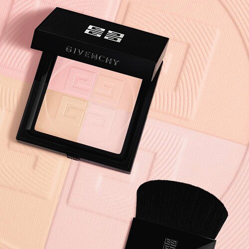 Givenchy Prisme Libre Pressed Powder, Polvo Compacto Traslucido Matificante N03 Voile Rose