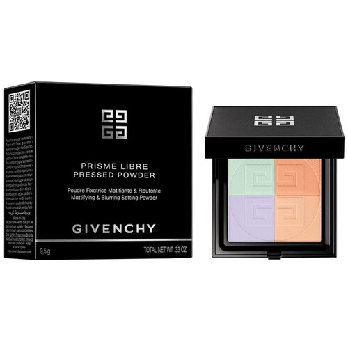 Givenchy Prisme Libre Pressed Powder, Polvo Compacto Traslucido Matificante N04 Mousseline Acidulée