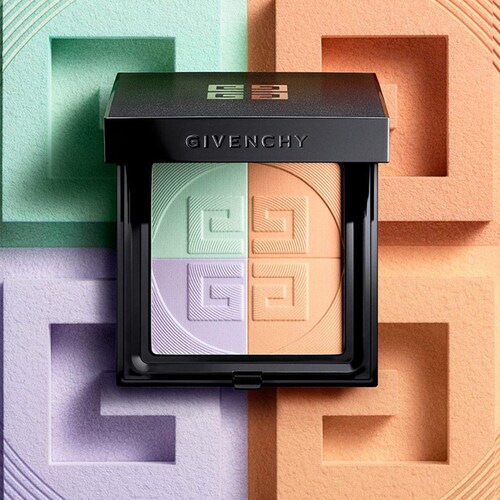 Givenchy Prisme Libre Pressed Powder, Polvo Compacto Traslucido Matificante N04 Mousseline Acidulée
