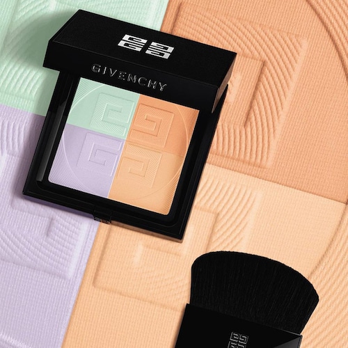 Givenchy Prisme Libre Pressed Powder, Polvo Compacto Traslucido Matificante N04 Mousseline Acidulée
