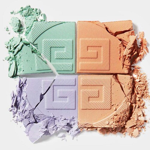Givenchy Prisme Libre Pressed Powder, Polvo Compacto Traslucido Matificante N04 Mousseline Acidulée