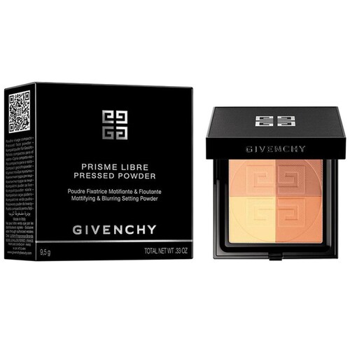 Givenchy Prisme Libre Pressed Powder, Polvo Compacto Traslucido Matificante N05 Popeline Mimosa