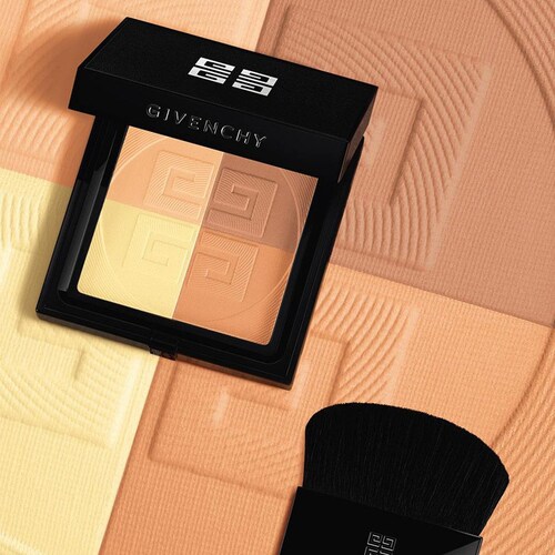 Givenchy Prisme Libre Pressed Powder, Polvo Compacto Traslucido Matificante N05 Popeline Mimosa