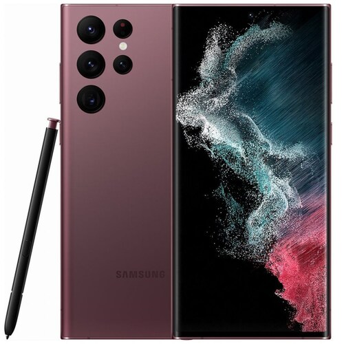 Celular Samsung S908E S22 Ultra Color Rojo R9 (Telcel)