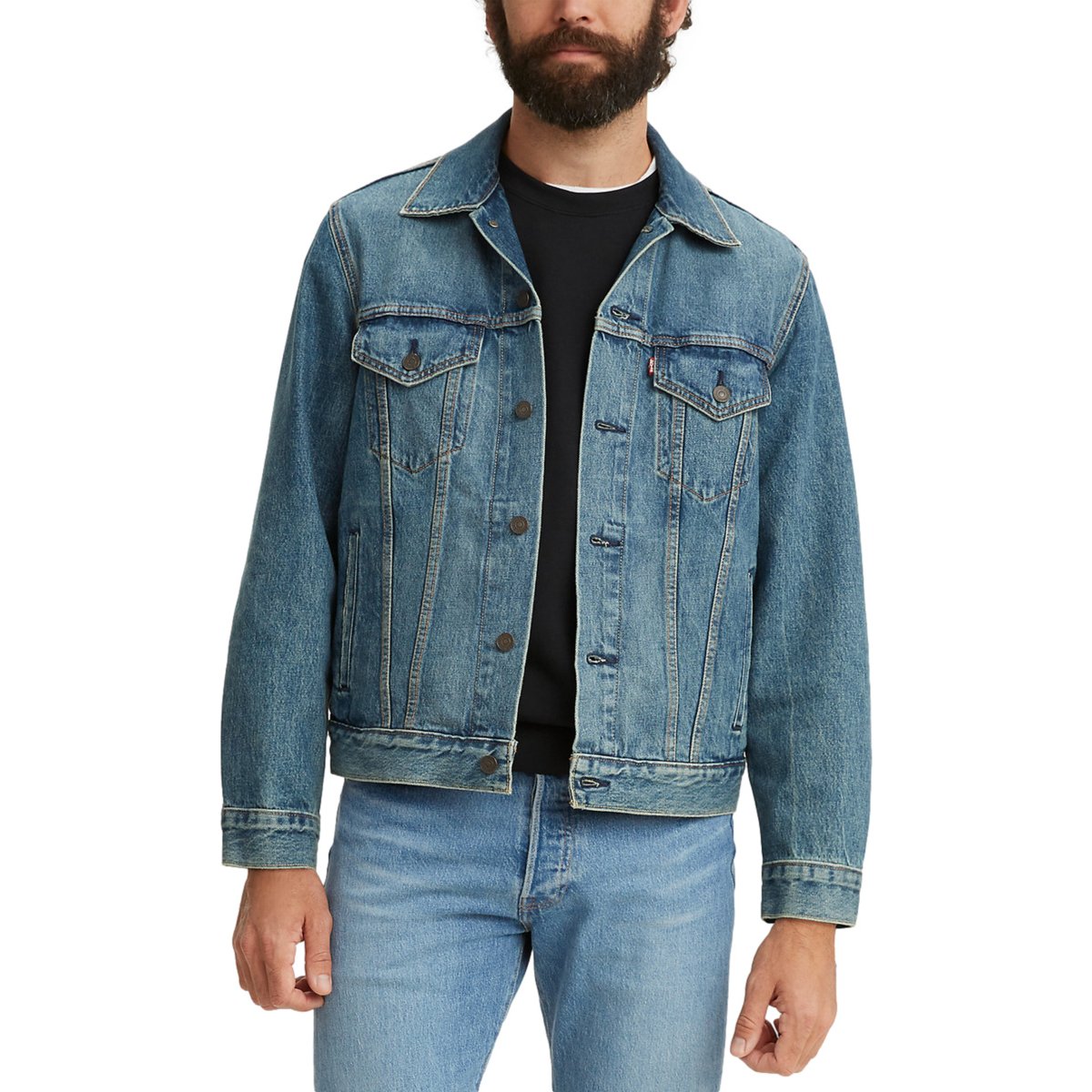 Chaqueta de best sale mezclilla levis