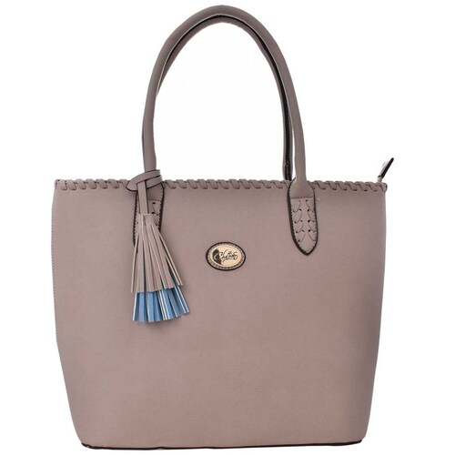 Bolsa Chatties Tipo Tote en Color Rosa