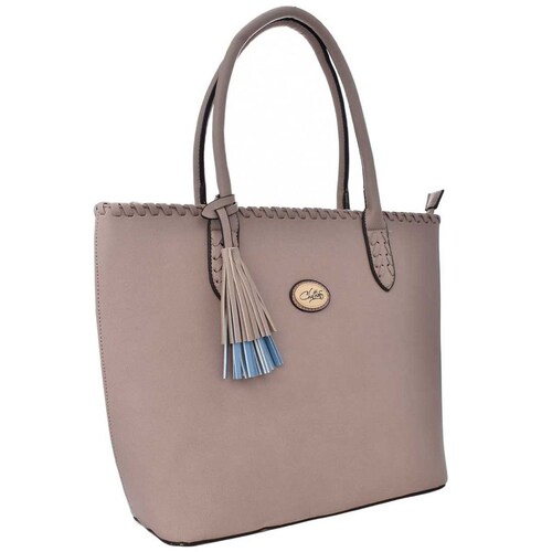 Bolsa Chatties Tipo Tote en Color Rosa