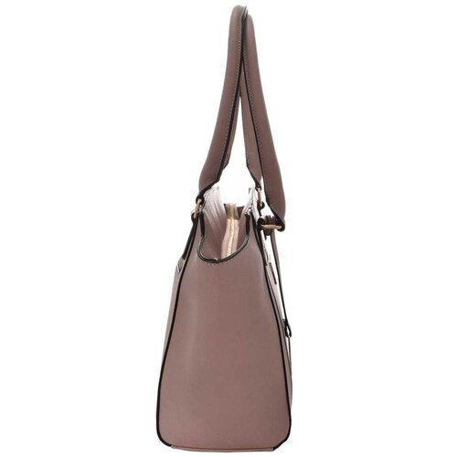 Bolsa Satchel de Ted Lapidus en Color Gris Pardo