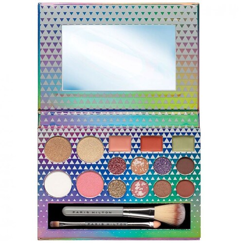 Sombras para Ojos Paris Hilton Glam Flawless + 2 Brochas