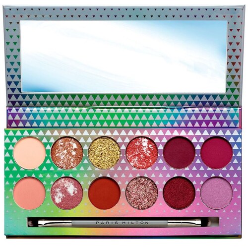 Sombras para Ojos Paris Hilton Glam Softglam + Brocha