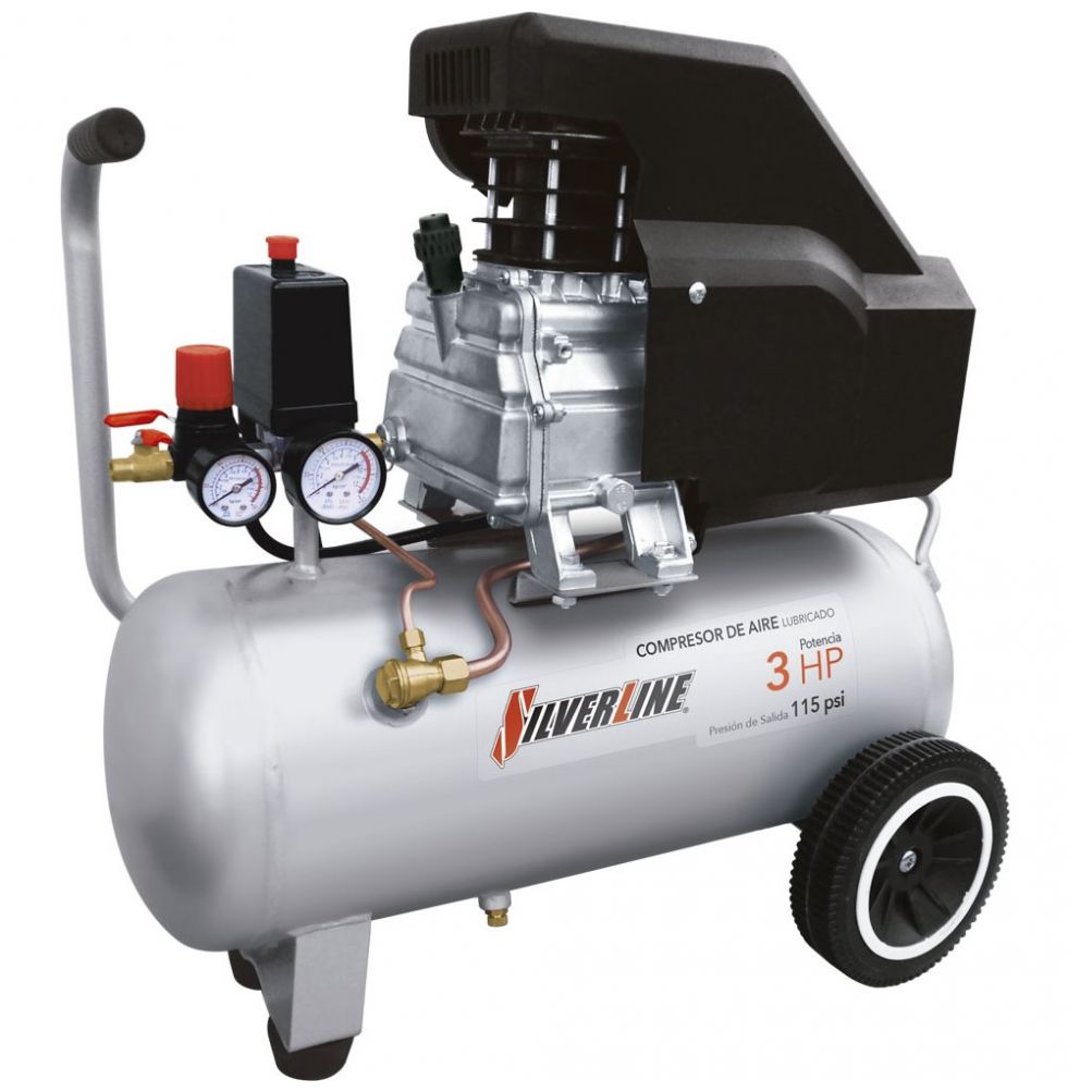 Compresor Silverline Compresor de Aire Lubricado Silverline 3Hp Dc-3H50L