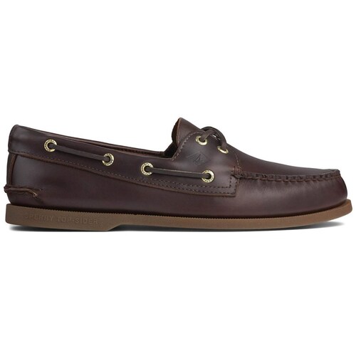 Top Slider Piel Café Sperry  Modelo 195214 para Hombre