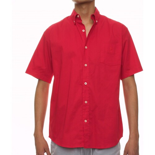 Camiseta roja  Vestidos con manga corta, Rojo, Camisa roja