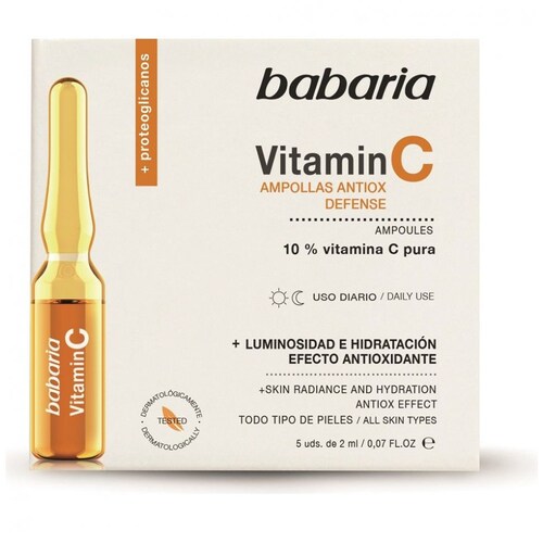 Ampolleta Facial Vitamina C Babaria