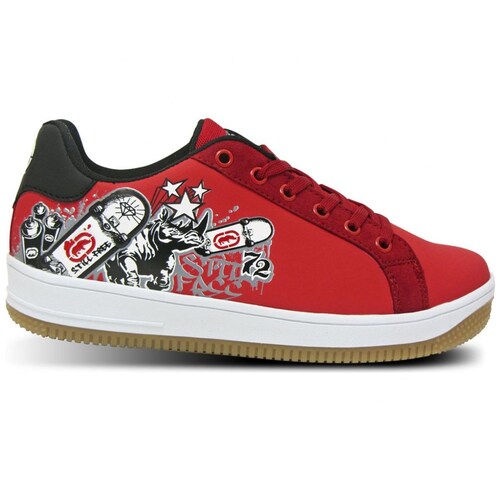 Sneaker Rojo Ecko Unltd Modelo 0029R para Hombre